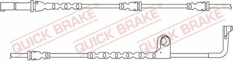 WS0271A QUICK BRAKE Датчик износа тормозных колодок передн BMW: X6 (E71/E72), xDrive50i 2007-10
