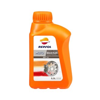 RP713B56 Repsol Смазки REPSOL Тормозная жидкость Repsol MOTO DOT 5.1 BRAKE FLUID, 500 ml