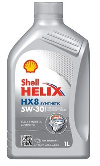 550048140 SHELL Масло моторное Shell Helix HX8 ECT 5W-30 (1 л)