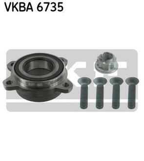 VKBA6735 SKF Подшипник ступичный задн VW: TOUAREG (7P5) 3.0 V6 TDI/3.0 V6 TSI/3.0 V6 TSI Hybrid/3.6 V6 FSI/4.2 V8 FSI/4.2 V8 TDI 10-