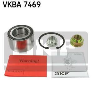 VKBA7469 SKF Подшипник ступичный HONDA: CIVIC VIII Hatchback (FN, FK) 1.4/1.6/1.8 05 - , CIVIC VIII седан (FD) 1.3/1.3 Hybrid/1.6/1.8 05 -