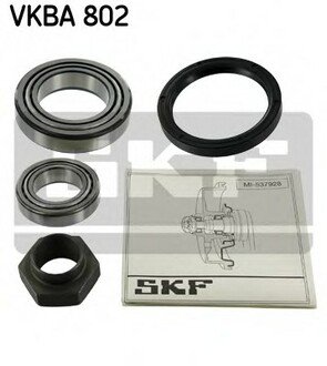 VKBA802 SKF Комплект ступичного подшипника