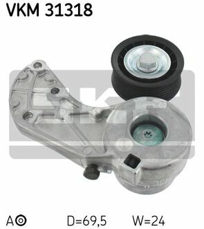 VKM31318 SKF Натяжитель приводного ремня VW Touareg 3.2FSI V6 04>