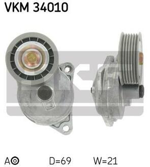VKM34010 SKF Натяжитель поликлинового ремня Ford Focus/Mondeo 1.8i-2.0 16V 98>