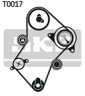VKMA03241 SKF Комплект ГРМ Peugeot 306/405/406 1.7D-1.9D 94>