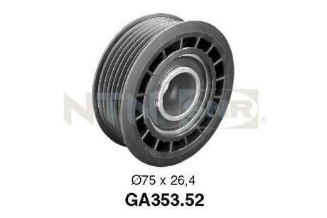 GA353.52 SNR NTN Ролик приводного ремня Opel Astra 1.4i-1.6i 16V 91> Omega 2.6i-3.0i 87>