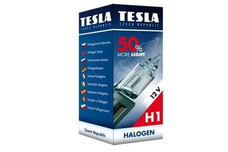 B30101 TESLA Автолампа Tesla b30101 More Light +50% H1 P14,5s 55 W прозрачная