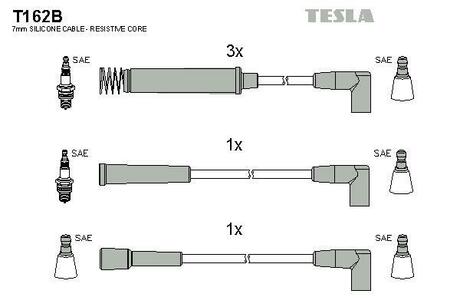 T162B TESLA Провода зажигания