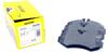 2302201 TEXTAR Колодки тормозные дисковые передн MERCEDES-BENZ: V-CLASS 96-03, VITO автобус 96-03, VITO фургон 97-03 с противошумной пластиной Q+ (фото 1)