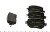 2511001 TEXTAR Колодки тормозные дисковые задние AUDI A1 / SEAT Leon / SKODA Octavia 1.0-2.0i / TDi 12- с противошумной пластиной Q+ (фото 2)