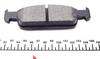 2573801 TEXTAR Колодки тормозные дисковые передн, DACIA: LOGAN II 1.2 12- с противошумной пластиной Q+ (фото 4)