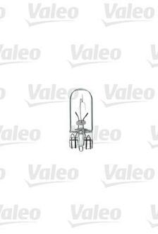 032209 Valeo Автолампа Valeo 032209 Essential W3W W2,1x9,5d 3 W прозрачная