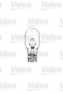 032215 Valeo Лампа накаливания 10шт в упаковке W16W 12V 16W W2.1x9.5d Essential (стандартные характеристики)