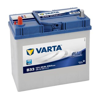 545157033 VARTA Аккумулятор VARTA BLUE DYNAMIC 12V 45Ah 330A (L+) 11,43kg 238x129x227 мм