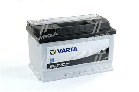 570144064 VARTA Аккумулятор VARTA BLACK DYNAMIC 12V 70Ah 640A (R+) 15,73kg 278х175х175 мм