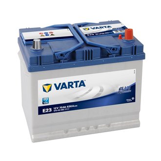 570412063 VARTA Аккумулятор VARTA BLUE DYNAMIC 12V 70Ah 630A (R+) 16,24kg 261x175x220 мм