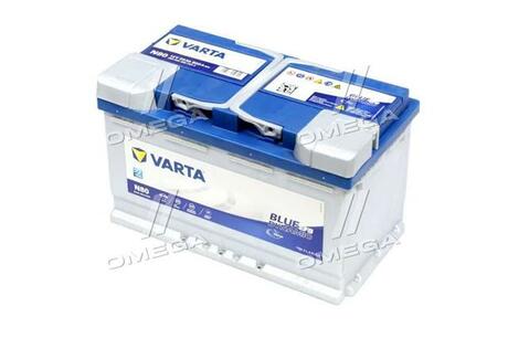 580500080 VARTA 580500080_аккумуляторная батарея! антивибрац BLUE DYNAMIC EFB 19.5/17.9 евро 80Ah 800A 315/175/190\