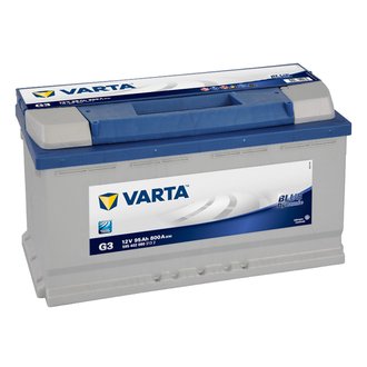 595402080 VARTA Аккумулятор VARTA BLUE DYNAMIC 12V 95Ah 800A (R+) 20,92kg 353x175x190 мм