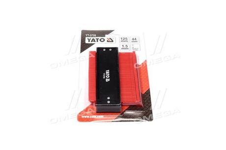 YT-3735 YATO Шаблоны для копир. сложных проф. 125мм