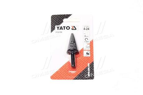 YT-61700 YATO Борфреза шарошка, по металлу, 4-24 мм, хвостовик 8 мм