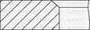 91-09652-000 YENMAK Кольца ДВС поршневые (к-т на 1 поршень) MB W123, W124, W201 2.0, (4) (фото 1)