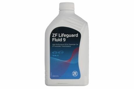 AA01.500.001 ZF Жидкость гидравлическая ZF LIFEGUARDFLUID 9, 1л